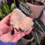 Load image into Gallery viewer, Peach Stilbite with Green Apophyllite Specimen
