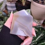 Load image into Gallery viewer, Druzy Agate Slab Tower - A
