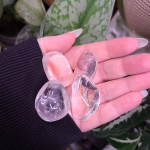 Clear Quartz Tumbles