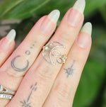 Load image into Gallery viewer, Luna Ring (Labradorite) - Made To Order
