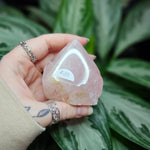 Load image into Gallery viewer, Rose Quartz Cupcake Point
