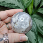 Load image into Gallery viewer, Flower Agate Sphere - Intuitively Chosen
