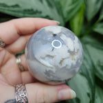 Load image into Gallery viewer, Flower Agate Sphere - Intuitively Chosen
