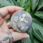 Load image into Gallery viewer, Flower Agate Sphere - Intuitively Chosen
