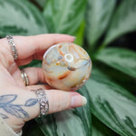 Load image into Gallery viewer, Carnelian Agate Sphere - Intuitively Chosen
