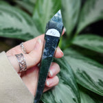 Load image into Gallery viewer, Moss Agate Scepter
