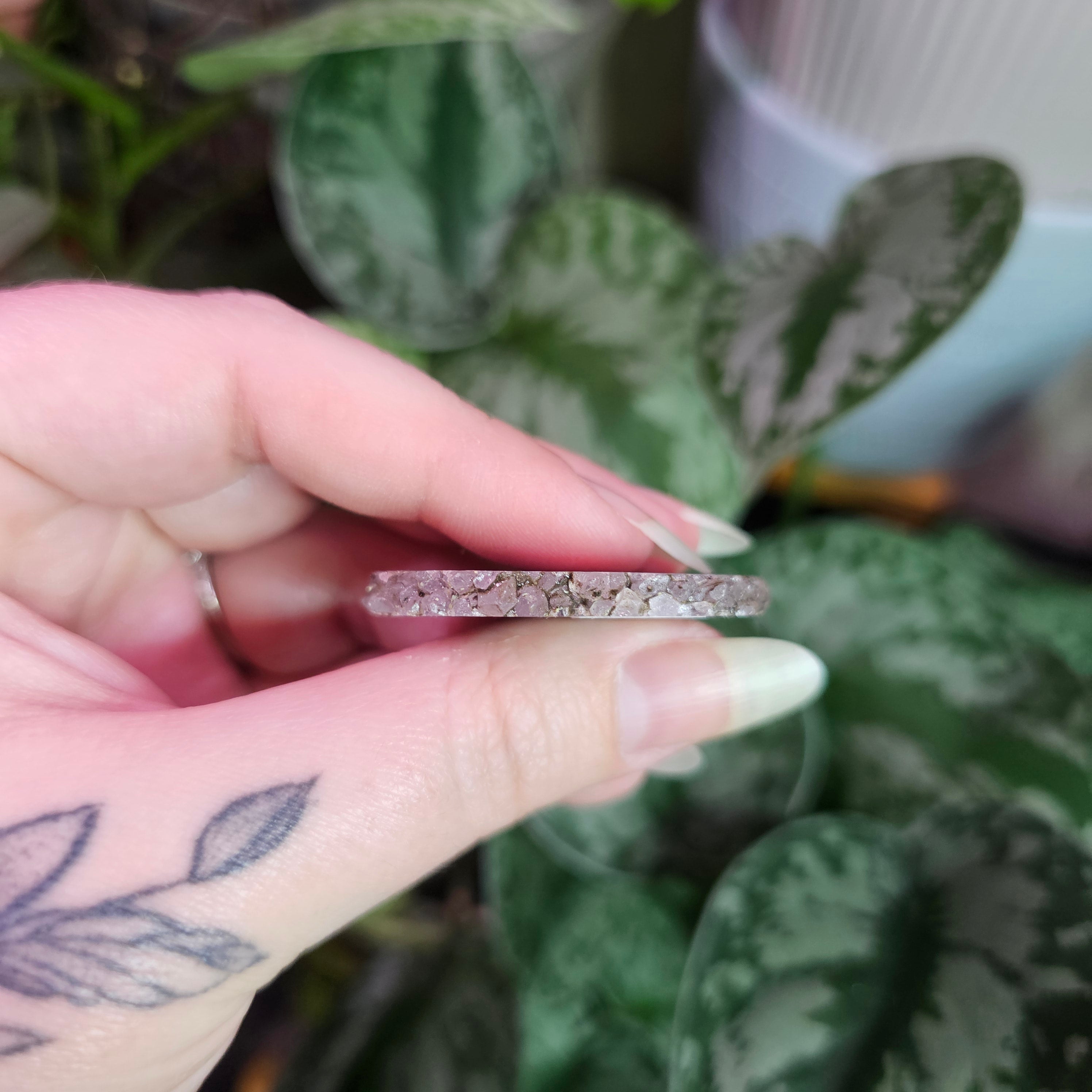 Amethyst Stalactite Slice ~ A