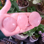 Load image into Gallery viewer, Rose Quartz Palm Stones
