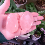 Load image into Gallery viewer, Rose Quartz Palm Stones
