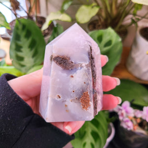 Agate Druzy Freeform Point - H