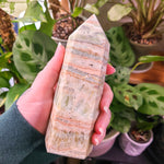 Load image into Gallery viewer, Green Zebra Fluorite Tower
