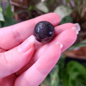 Rainbow Obsidian Mini Spheres - Intuitively Chosen