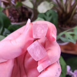 Load image into Gallery viewer, Rose Quartz Tumbled Cubes - Intuitively Chosen
