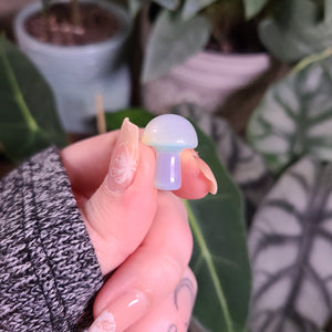 Opalite Mini Mushies (Please note: Opalite is manmade) - Intuitively Chosen