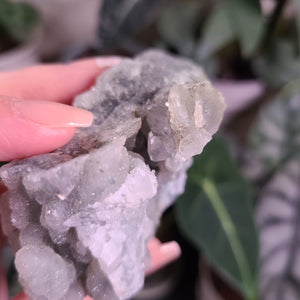 Apophyllite with Sphalerite Cluster - I