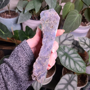 Grape Agate Obelisk - C