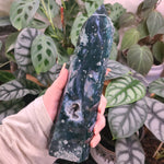 Load image into Gallery viewer, Moss Agate XXXL Tower - N
