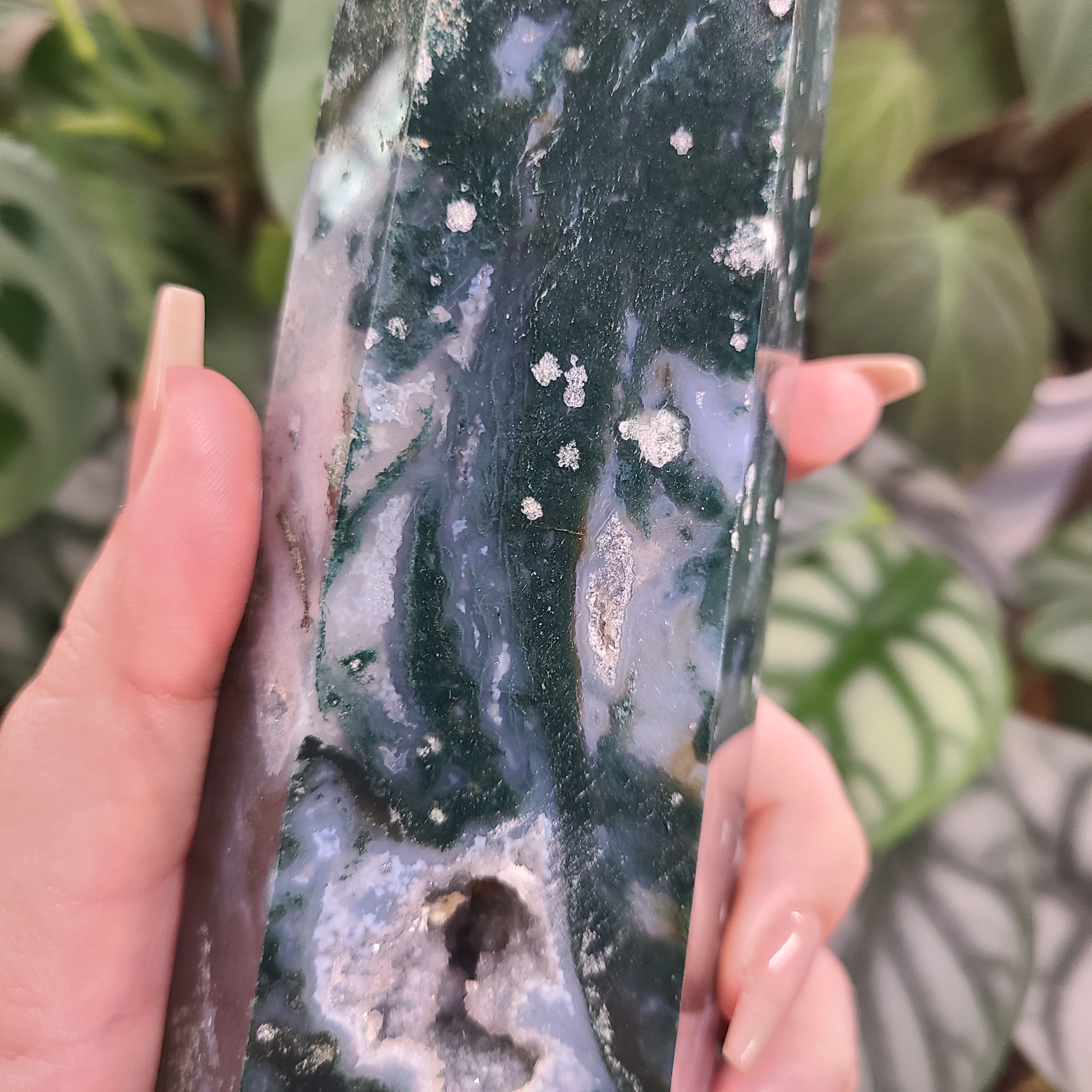 Moss Agate XXXL Tower - N