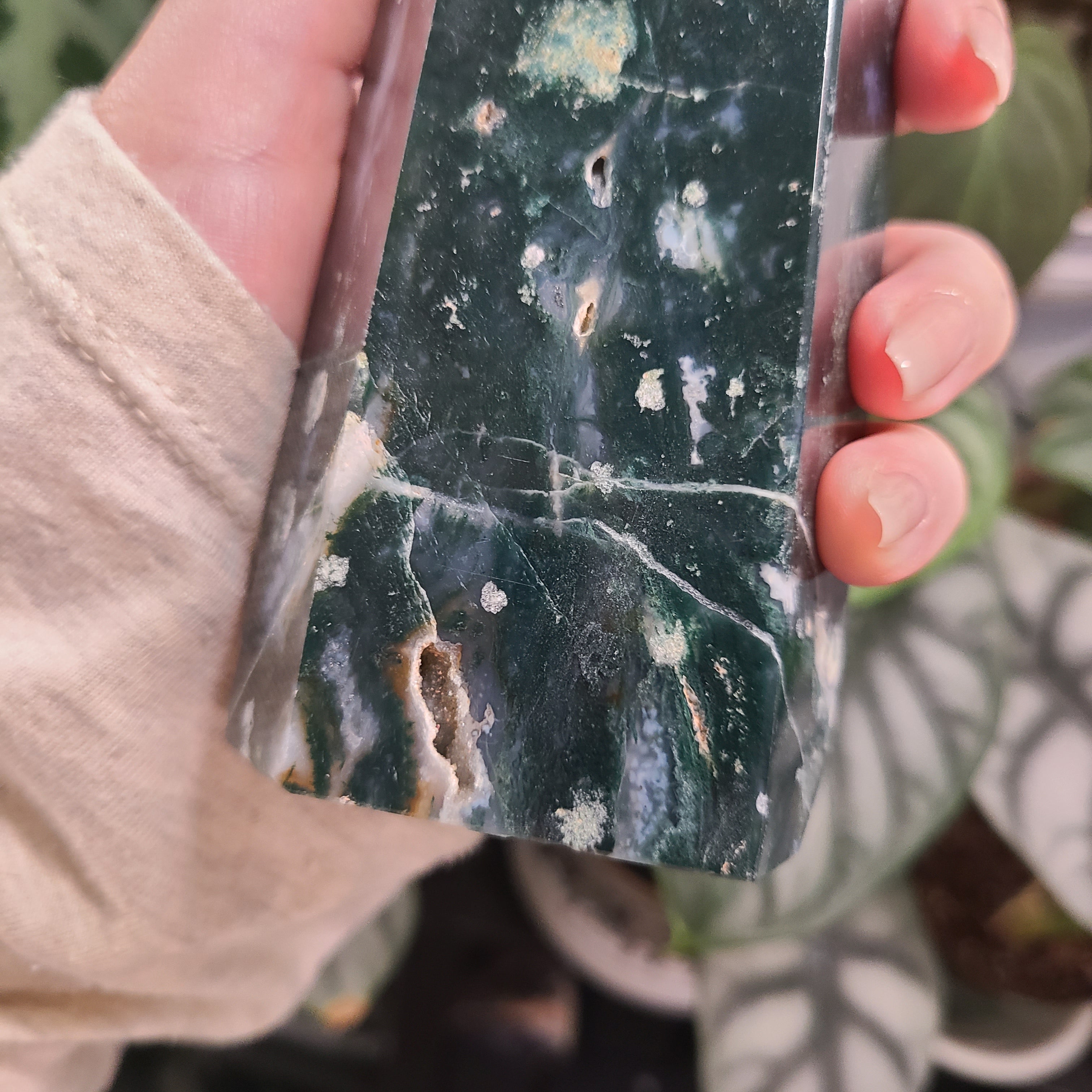 Moss Agate XXXL Tower - N