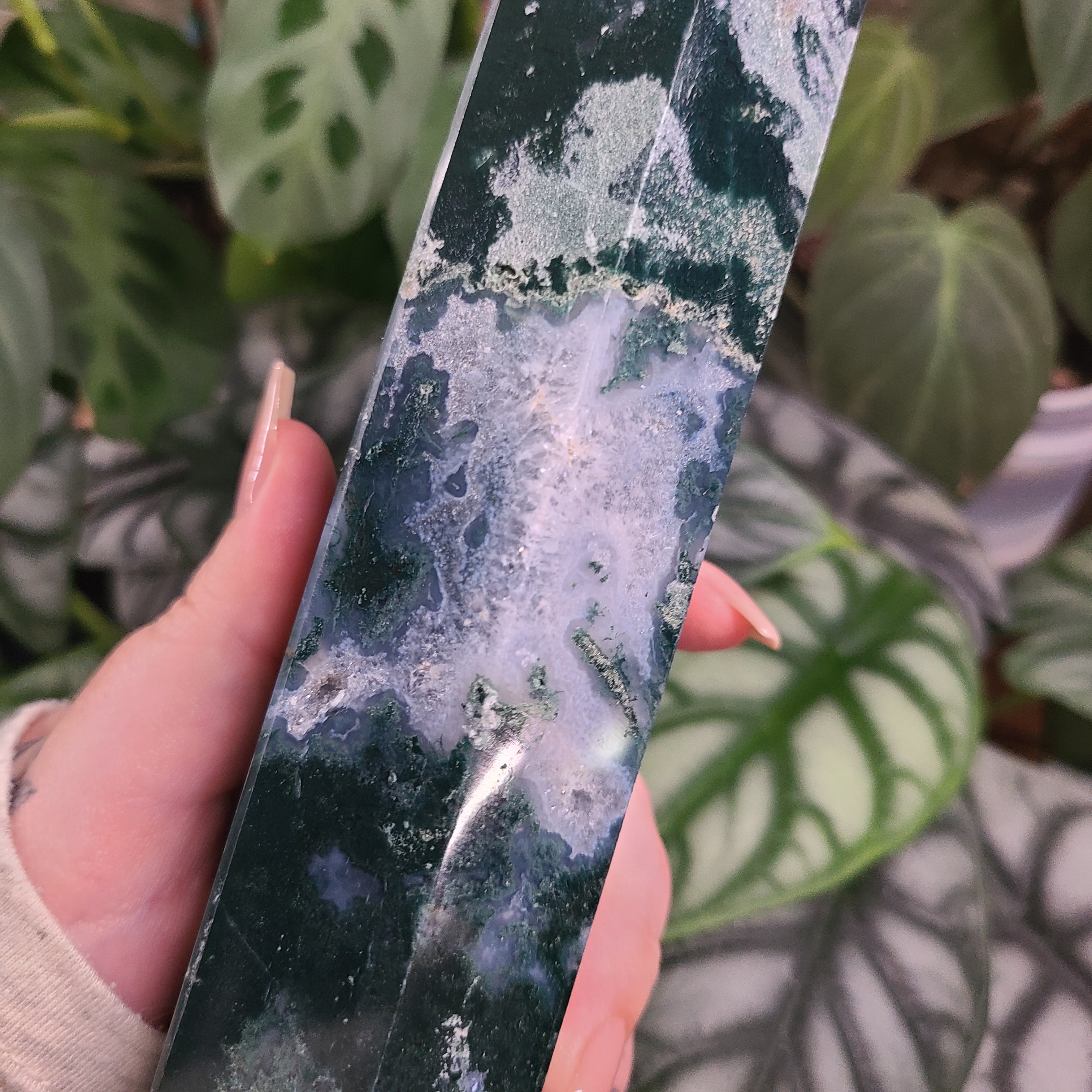 Moss Agate XXXL Tower - N