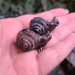 Load image into Gallery viewer, Yooperlite Mini Snail Carvings - Intuitively Chosen
