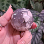 Load image into Gallery viewer, Dark Flower Agate Spheres - Large
