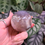 Load image into Gallery viewer, Dark Flower Agate Spheres - Large
