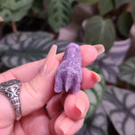 Load image into Gallery viewer, Lepidolite Dragon Skull Carvings - Intuitively Chosen
