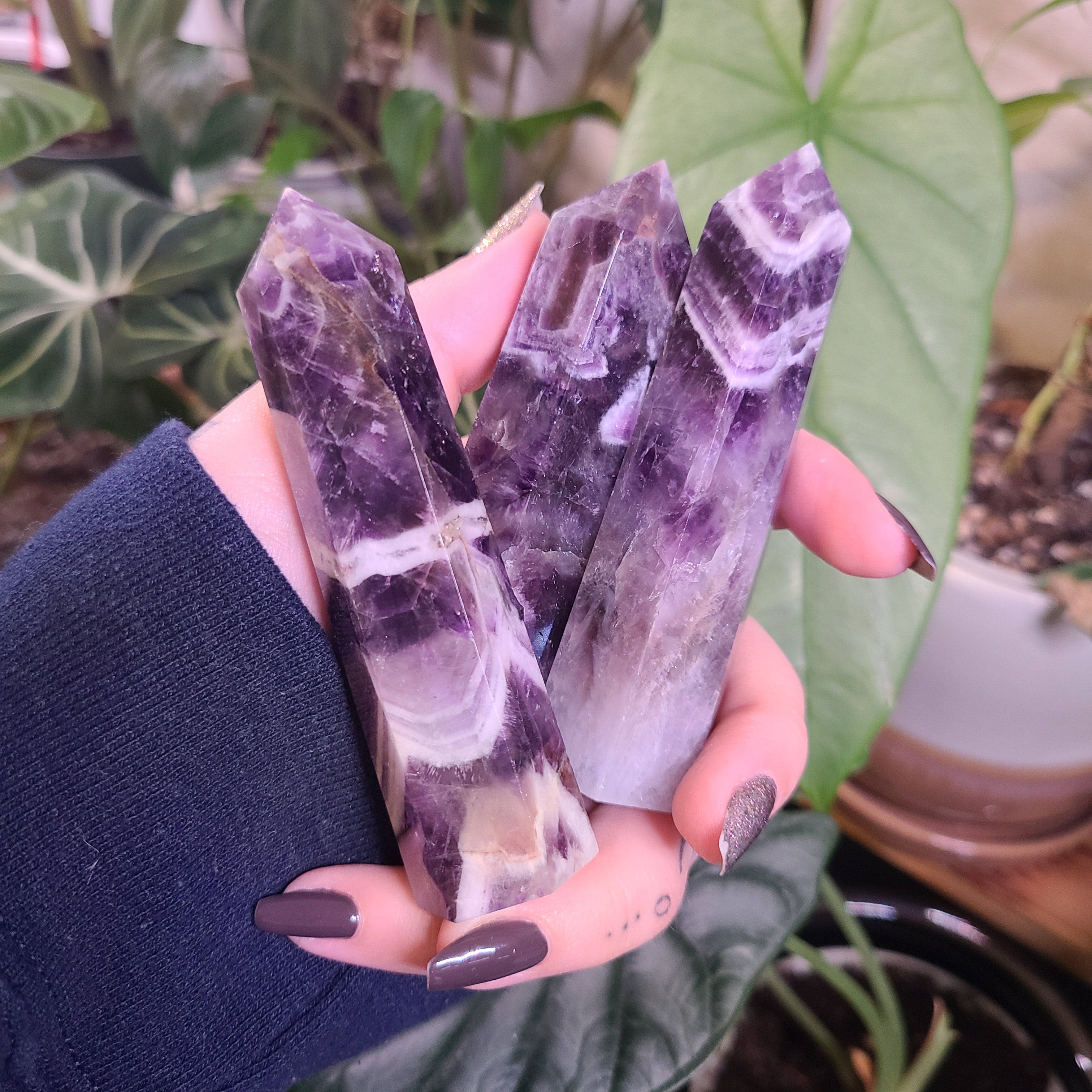 Chevron Dream Amethyst Towers