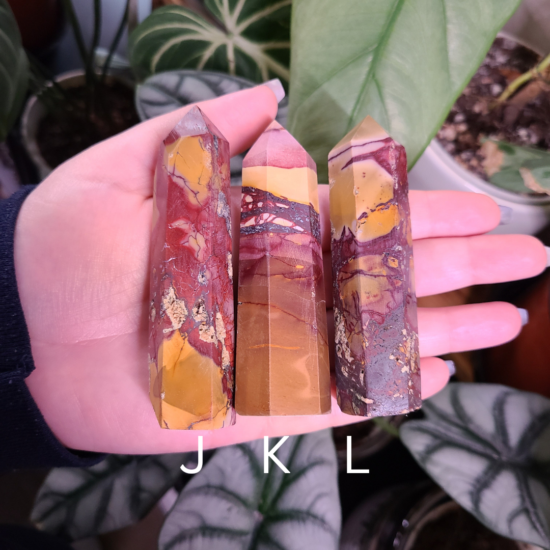 Mookaite Jasper Towers