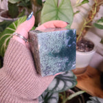 Load image into Gallery viewer, Moss Agate XL Cubes
