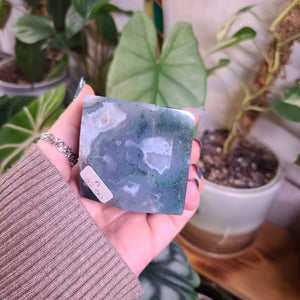 Moss Agate XL Cubes