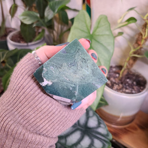 Moss Agate XL Cubes