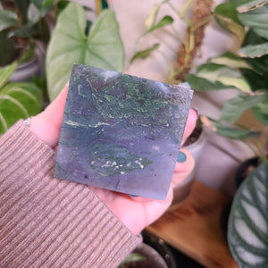 Moss Agate XL Cubes