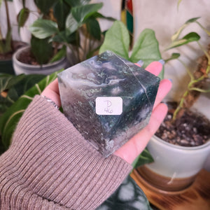 Moss Agate XL Cubes