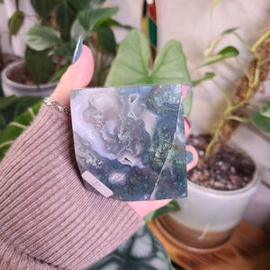 Moss Agate XL Cubes