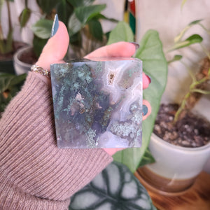 Moss Agate XL Cubes