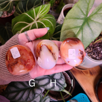 Load image into Gallery viewer, Carnelian Palm Stones
