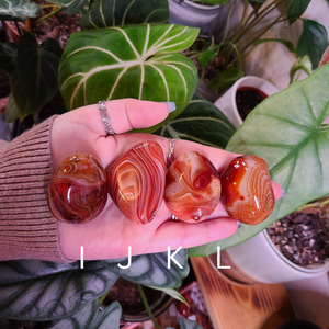 Sardonyx Palm Stones