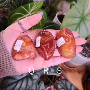 Sardonyx Palm Stones