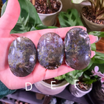 Load image into Gallery viewer, Moss Agate Palm Stones
