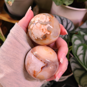 Carnelian Spheres